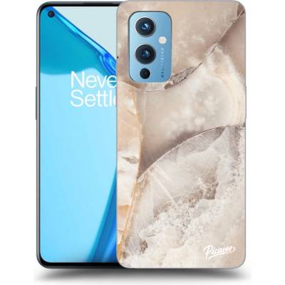 Púzdro Picasee ULTIMATE CASE OnePlus 9 - Cream marble