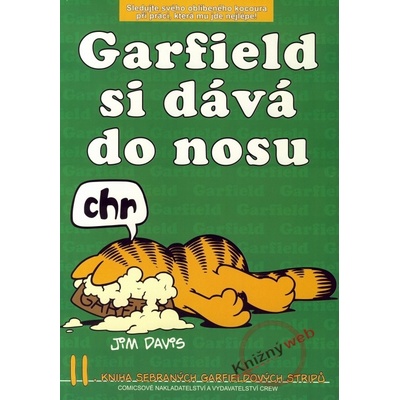Garfield si dává do nosu - Jim Davis