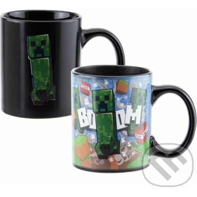 Paladone Hrnek Minecraft Creeper měnící se 300 ml – Zboží Mobilmania