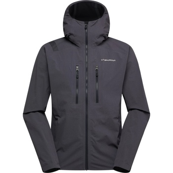 La Sportiva Мъжко водоустойчиво яке La Sportiva Helixir Shell Jacket Waterproof jacket - Onyx / Chalk (002-3321-0213)