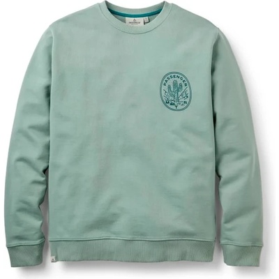 Passenger Мъжки пуловер Passenger Sonoma Recycled Cotton Sweatshirt Jumper - Pistachio (017-4304-0111)