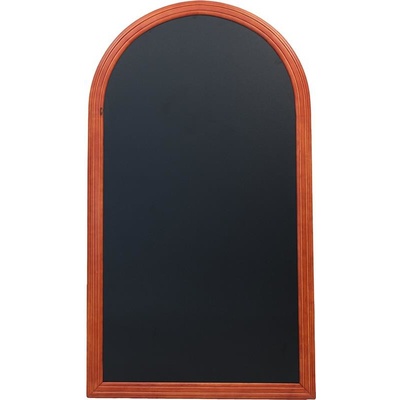 Securit Nástěnná popisovací tabule RONDO 60 x 105 cm, mahagon