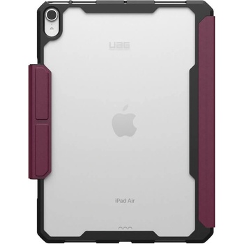 Urban Armor Gear Gear Essential Armor Case - удароустойчив хибриден кейс за iPad Air 11 (2024) (бордо-прозрачен)