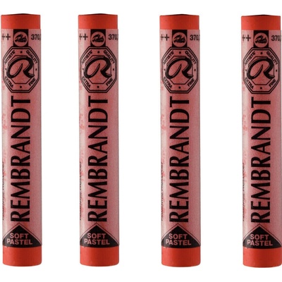 Rembrandt Soft Pastel sada suchých pastelov permanent red light 3 4 ks