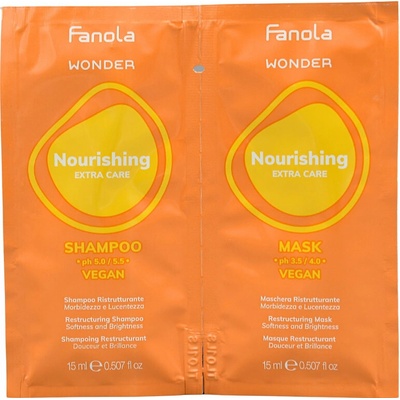 Fanola Wonder Nourishing Shampoo + Mask 30 ml (2 x 15 ml)