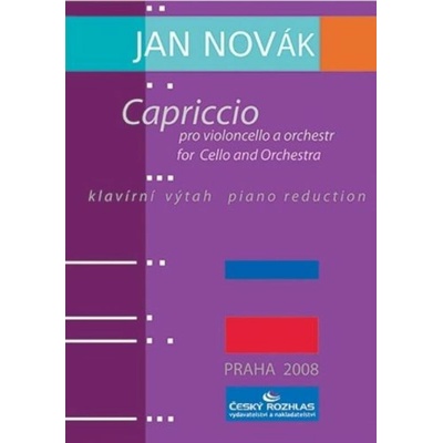 Capriccio pro violoncello a orchestr / klavírní výtah