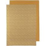 Meyco Baby Чаршаф за бебешка кошара Meyco Baby - 75 х 100 cm, 2 броя, Honey gold (443012) - baby