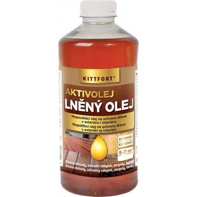 Kittfort Lněný olej 0,5 l – Zboží Dáma