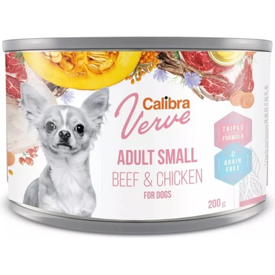 Calibra Verve Adult Small beef & chicken 200 g