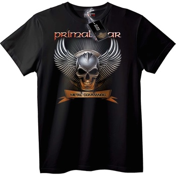NOONEBRAND Тениска Примален Метъл Командос - 2XL, Black