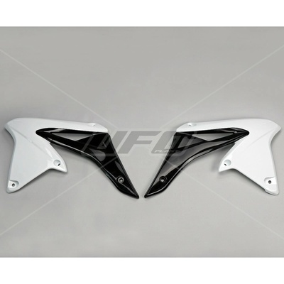 UFO kryty chladiče SUZUKI RMZ 250 10-18 barva bílá černá - výprodej