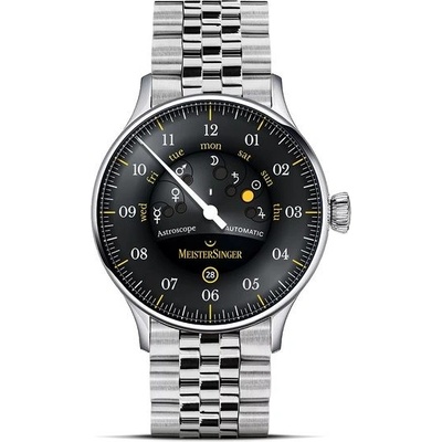 MeisterSinger S-AS902Y - Ocelový náramek