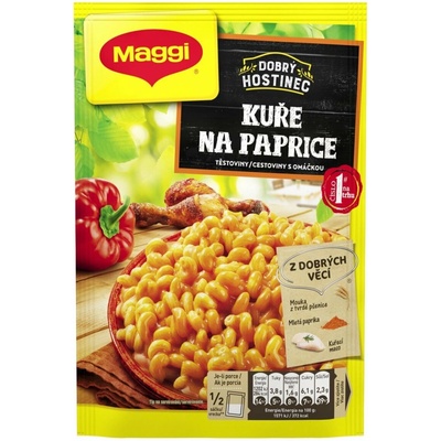 MAGGI Dobrý Hostinec Kura na paprike cestoviny s omáčkou vrecko 153 g