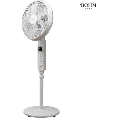 Böhm Вентилатор на стойка, електрически, bÖhm bf403rc-5b, 45w, 16", 114-125 см, 3 скорости, дистанционно управление (et15268)