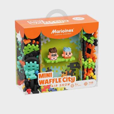 Marioinex Мини вафлен конструктор Marioinex " Шоу в небето" , 148 части (904 237)