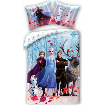 Halantex obliečky Ľadové kráľovstvo Frozen motív Priatelia navždy 100% bavlna 70x90 140x200