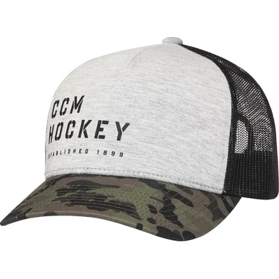 CCM CAMO MESHBACK TRUCKER Athletic Grey