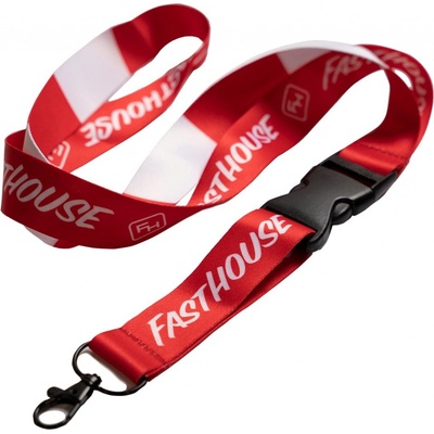 Šňůrka na krk Fasthouse Division Lanyard Red