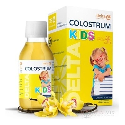 Delta Colostrum Kids příchuť vanilka 125 ml