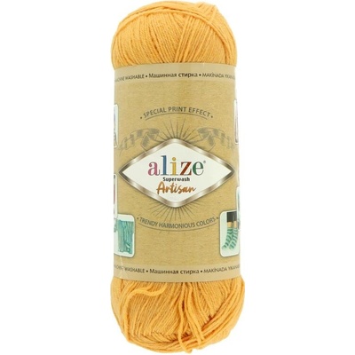 Alize Superwash Artisan 281 medová žltá
