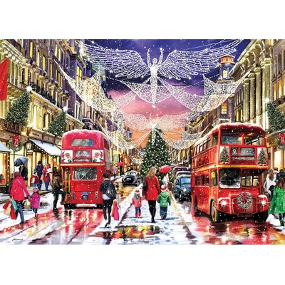 Gibsons - Puzzle Regent Street at Christmas XXL - 500 piese