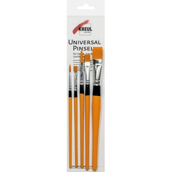 Kreul Universal Synthetics Pinsel Комплект четки 5 бр (723032)