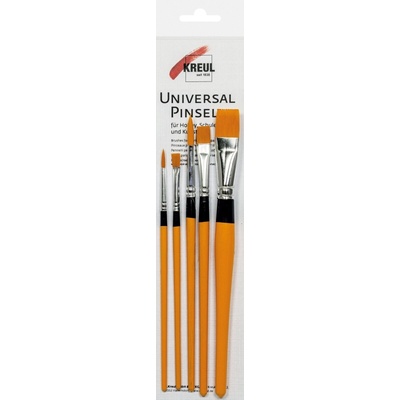 Kreul Universal Synthetics Pinsel Комплект четки 5 бр (723032)