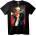 NOONEBRAND Тениска Череп и Кръв - 5XL, Black