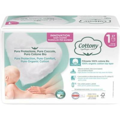 Cottonybio bavlněné newborn v.1 2-5 kg 27 ks