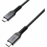 Nomad Кабел Nomad Kevlar (NM01322085), от USB C(м) към USB C(м), 3m, 100W, черен (NM01322085)