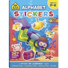 School Zone Alphabet Stickers Workbook