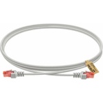 Conneu Пач корда, u/utp, кат. 6 lszh cca, сива, 2м (3-7611201-2)