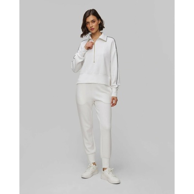 Varley Davenport Half Zip biela