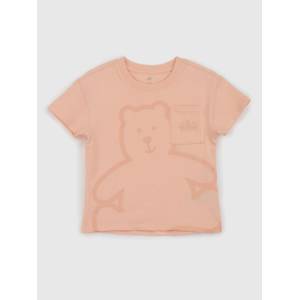 GAP Baby тениска с джобче GAP GAP | Oranzhev | Момичешки | 18-24 месеца