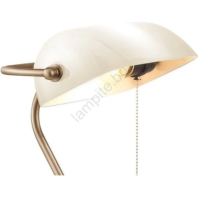 Brilagi - Резервен абажур за настолна лампа BANK OFFICE бял (NSBG0801)