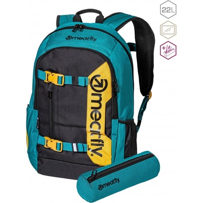 Meatfly Basejumper Dark Jade/Black černá