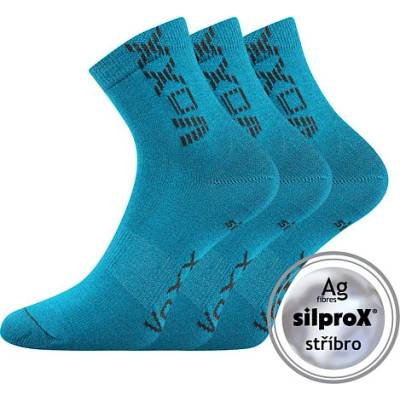 Voxx ponožky Adventurik tmavě tyrkysová 3 pár