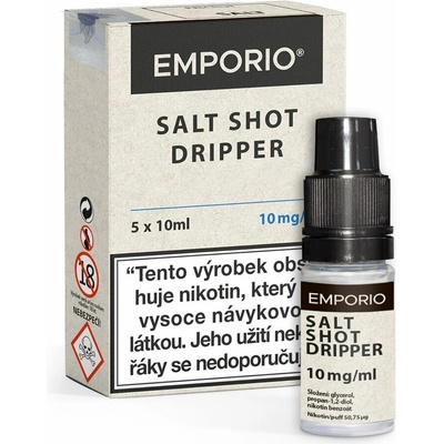 Imperia EMPORIO SALT SHOT DRIPPER PG30/VG70 10 mg 5x10 ml