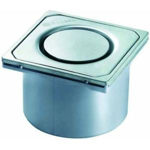 Kessel Горна част с капак от неръждаема стомана Kessel Oval System 125 12 см без защита против кражба (48220)