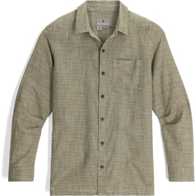 Royal Robbins Мъжка риза с копчета Royal Robbins Hempline Spaced L/S Shirt - Fiddlehead - размер XXL (033-2705-0315)