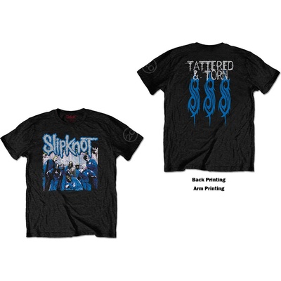 Slipknot tričko 20th Anniversary Tattered & Torn čierne