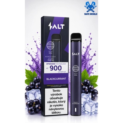 Salt Switch 900 Blackcurrant 20 mg 900 poťahov