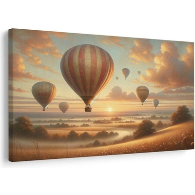 Obraz balony v podvečerním tichu - 120x80