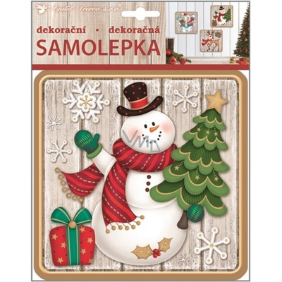 Samolepka plastická 23x18cm ľadový medveď