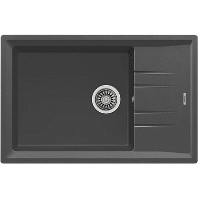 Teka Гранитна мивка, обръщаема, за шкаф 60 см Stone 60 S-TG ТЪМНОСИВА (М.1023.ТС)