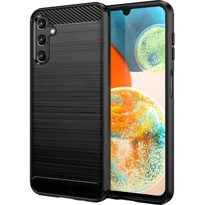 Samsung Carbon Shield TPU калъф за Samsung Galaxy A24 4G/Galaxy A25 - Черен KP29550