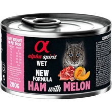 Alpha Spirit Cat Adult Ham with Melon 200 g