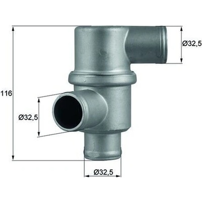 Termostat, chladivo MAHLE TH 37 80 (TH3780)