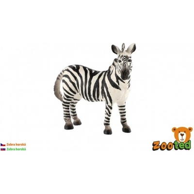 Teddies Zebra horská zooted 11 cm