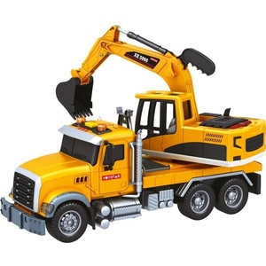 WENYI car - 1: 14 - Багер (със звук, светлини и други функции) (21j-666-29r)
